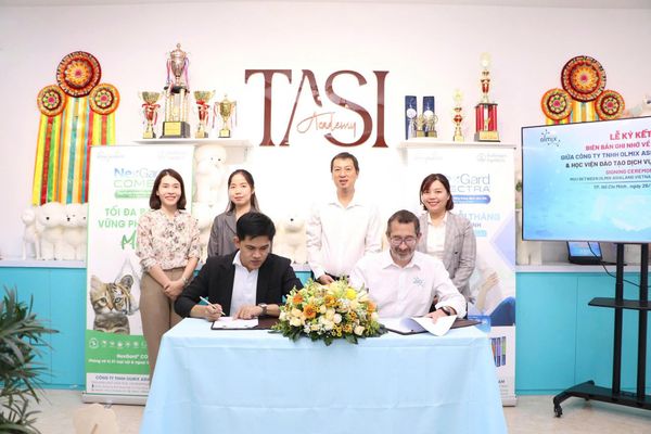 Olmix Asialand Việt Nam & Tasi Academy Ký Kết Hợp Tác Chiến lược 2025–2030