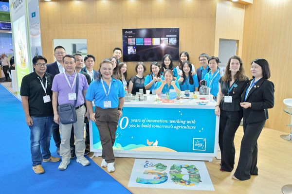 Gian hàng Olmix tại triển lãm VIV Asia 2025 tại Bangkok, Thái Lan