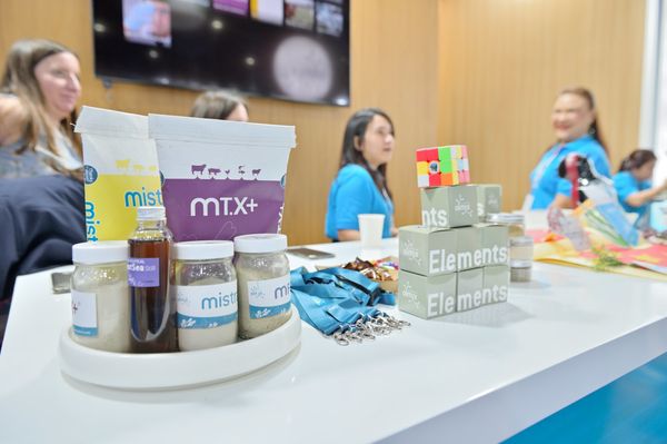 Gian hàng Olmix tại triển lãm VIV Asia 2025 tại Bangkok, Thái Lan