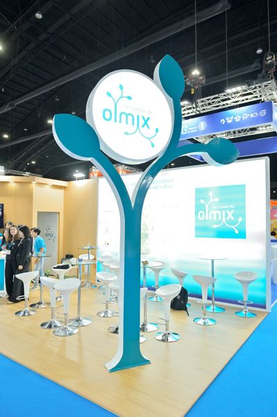 Gian hàng Olmix tại triển lãm VIV Asia 2025 tại Bangkok, Thái Lan