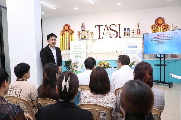 Ông Trần Vũ Sinh phát biểu về tiềm năng nghề grooming