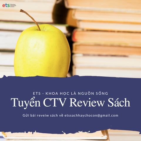 Công ty CP Xuất bản và Dữ liệu ETS - Thành viên của Alpha Publishing Group tuyển cộng tác viên Review sách (Cảm nhận sách)