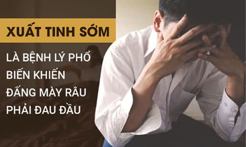 Cách trị xuất tinh sớm, bạn đã biết ?