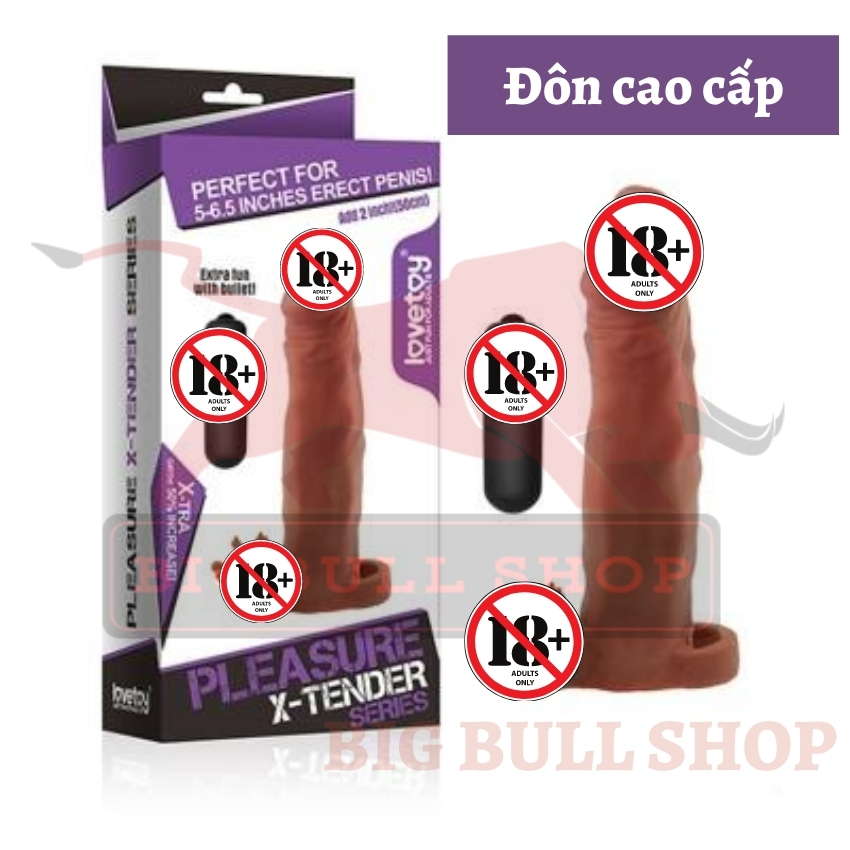 Dòng đôn cao cấp Lovetoy rung tăng kích thước thêm chăng?