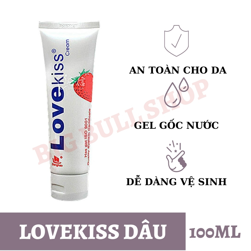 Dòng gel bôi trơn Lovekiss bạn đã dùng thử qua chăng?