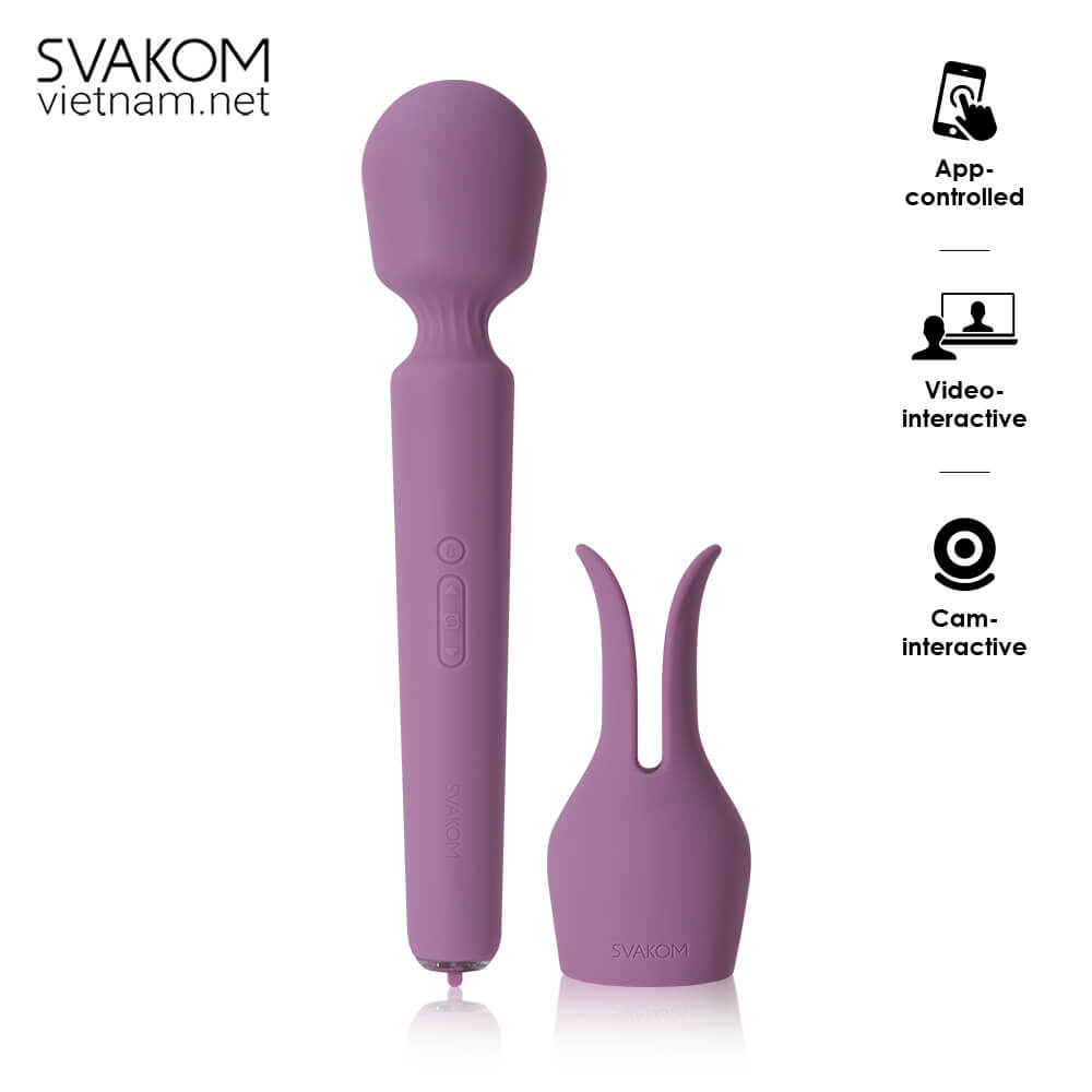 Chày rung tình dục cỡ lớn SVAKOM Emma Neo 2 – Rung mạnh mẽ & điều khiển từ xa