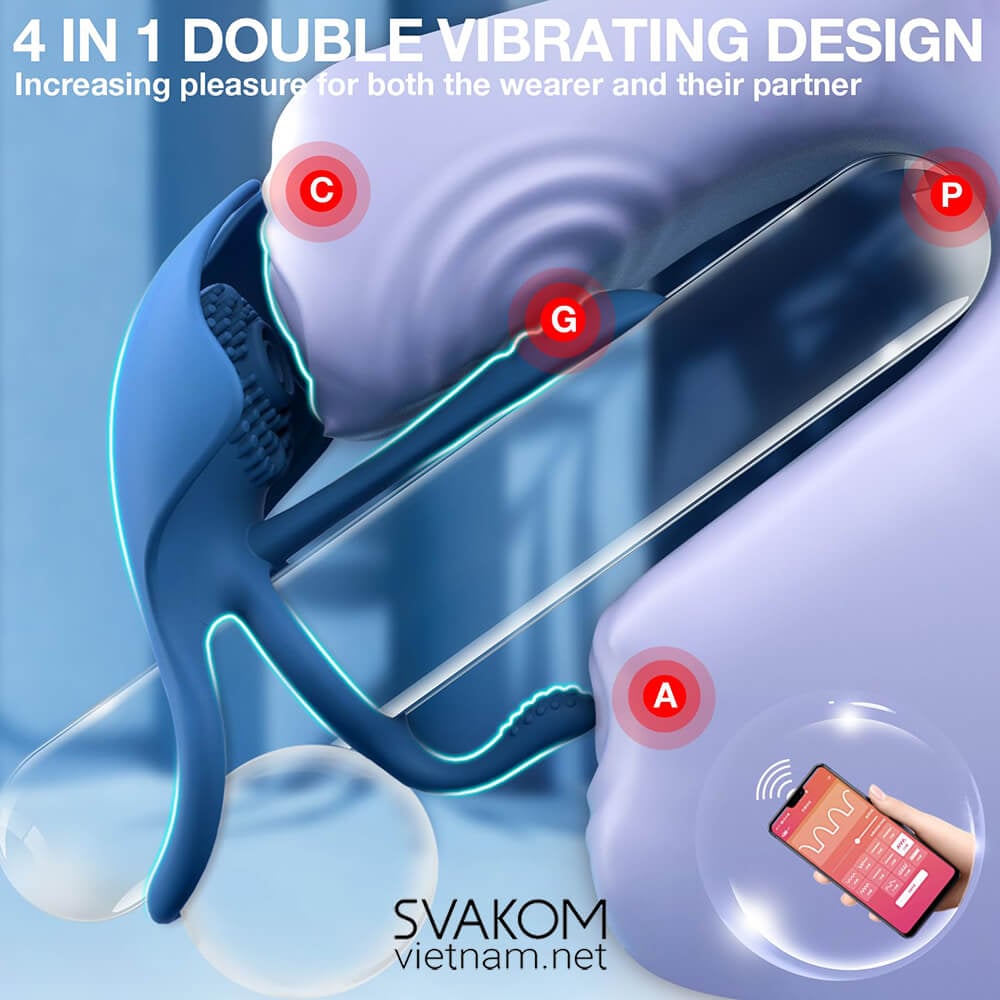 Cock ring SVAKOM Barzillai - Vòng Đeo Dương Vật