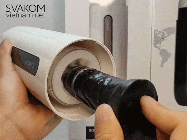 Âm đạo giả xoay thụt tự động SVAKOM Dylan