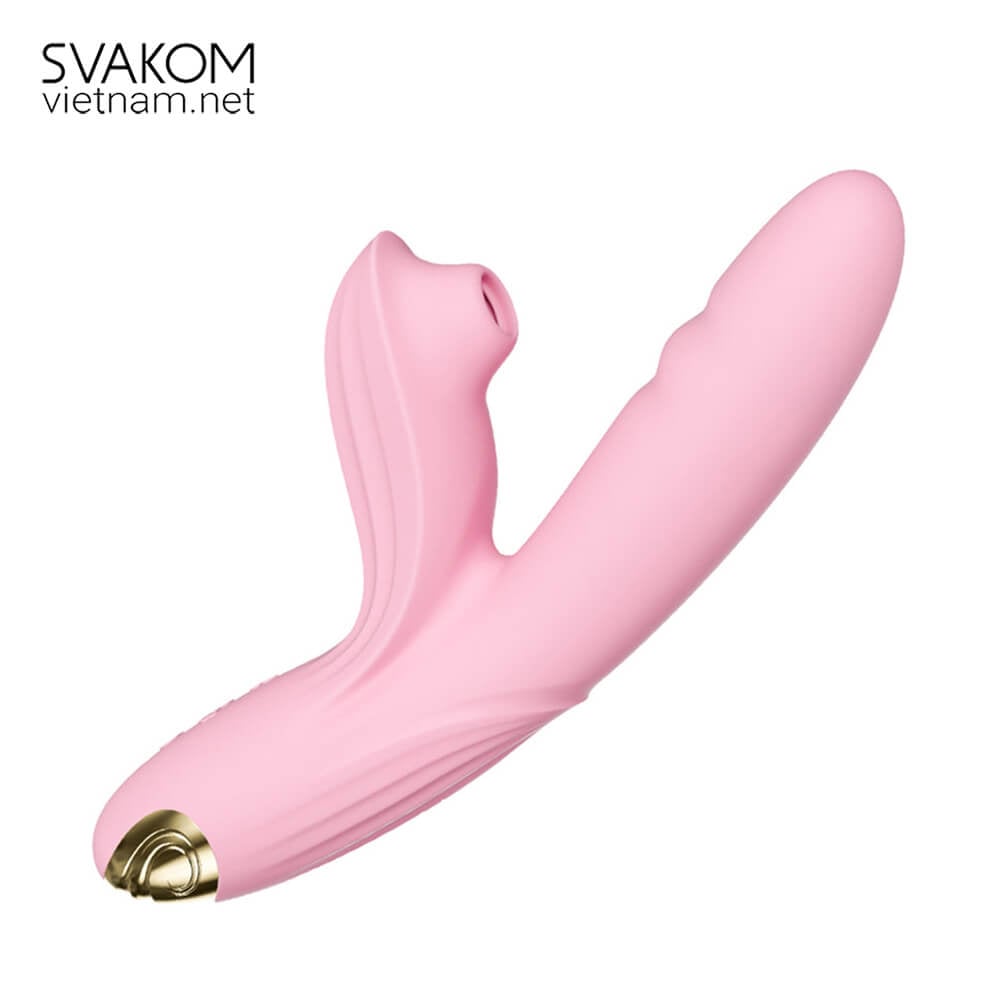 SVAKOM Frederica dương vật giả rung thụt bú hút sưởi ấm
