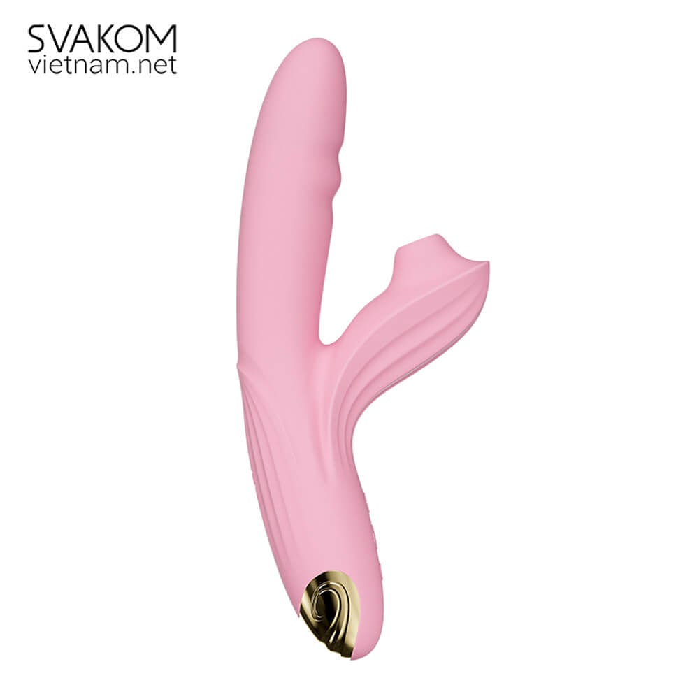 SVAKOM Frederica dương vật giả rung thụt bú hút sưởi ấm