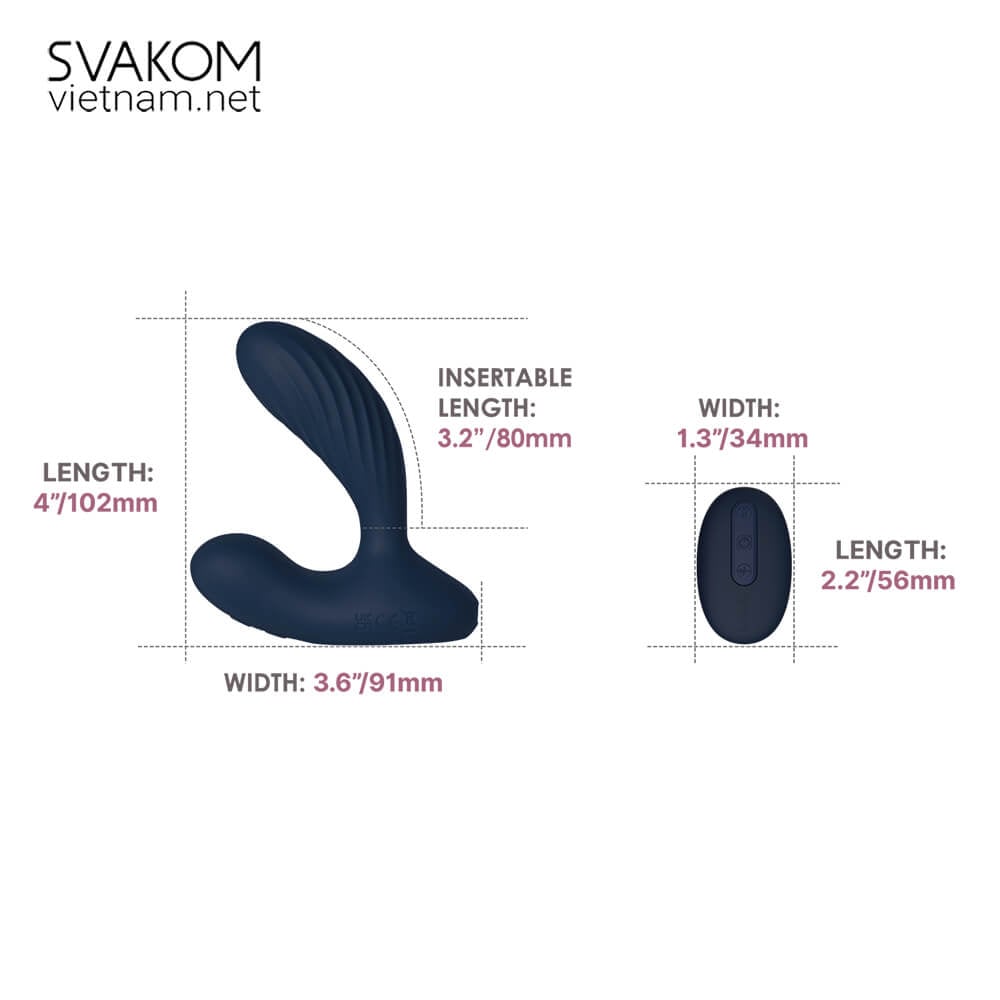 Đồ chơi tình dục hậu môn SVAKOM Vick Neo 2 đồng bộ phim người lớn