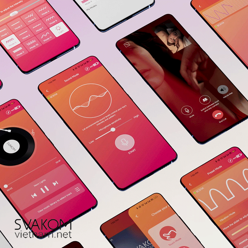 Đồ chơi tình dục hậu môn SVAKOM Vick Neo 2 đồng bộ phim người lớn