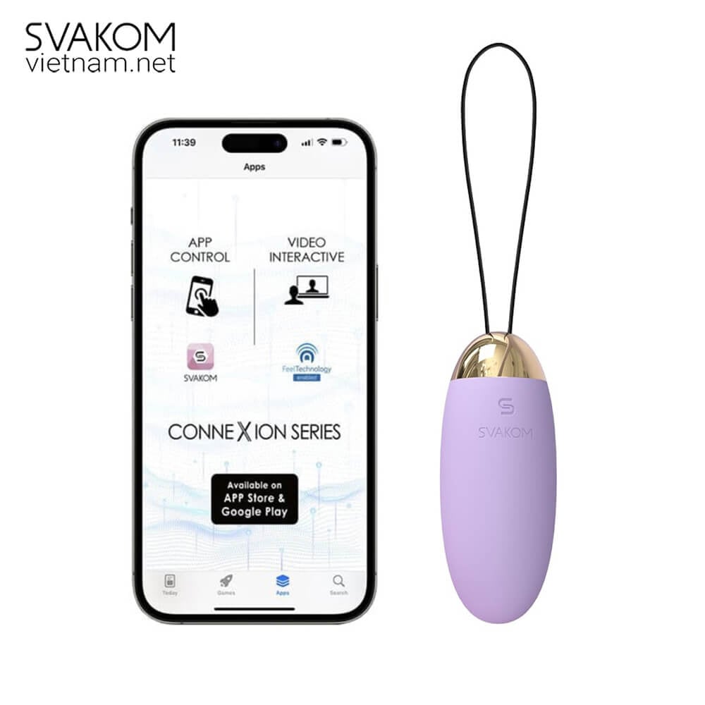 Trứng rung SVAKOM Elva App-Controlled