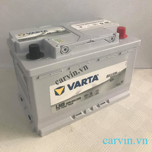 Thay ắc quy Varta AGM 70AH  Varta Start-Stop AGM 70Ah 760a – Carvin
