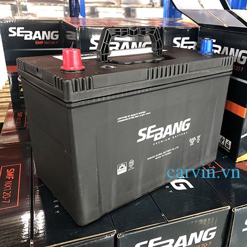 ắc quy 90ah sebang nx120-7