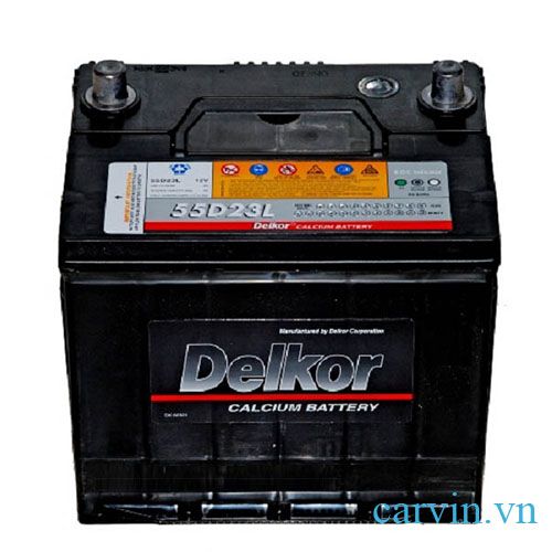 bình ắc quy Delkor 12V 60AH 55D23L