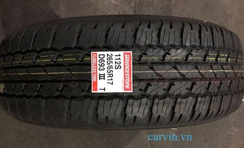 lốp bridgestone 265 65r17 thái lan