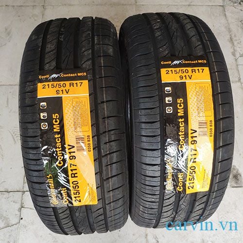 lốp continental 215/50r17 contimaxcontact mc5