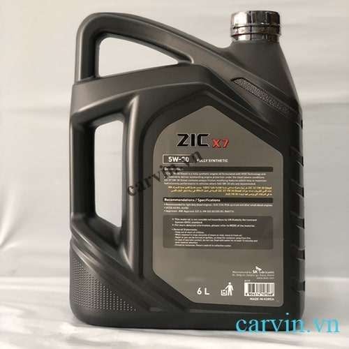 dầu zic x7 diesel 5W30