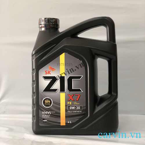 dầu zic X7 FE 0W30