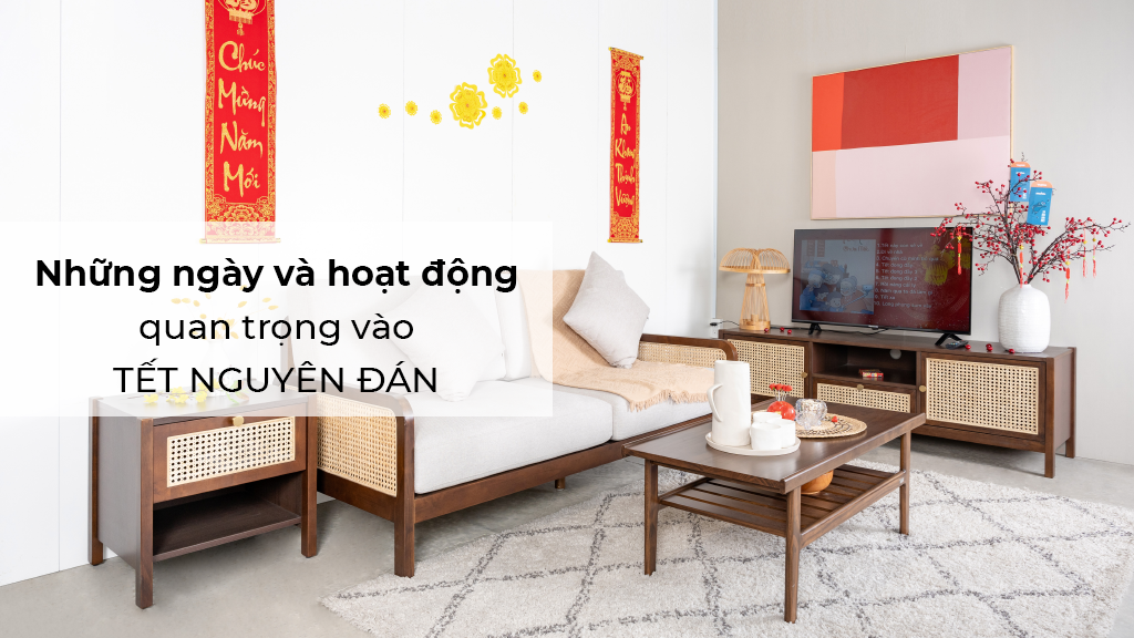 Những ngày và hoạt động quan trọng vào dịp Tết Nguyên Đán Ất Tỵ 2025