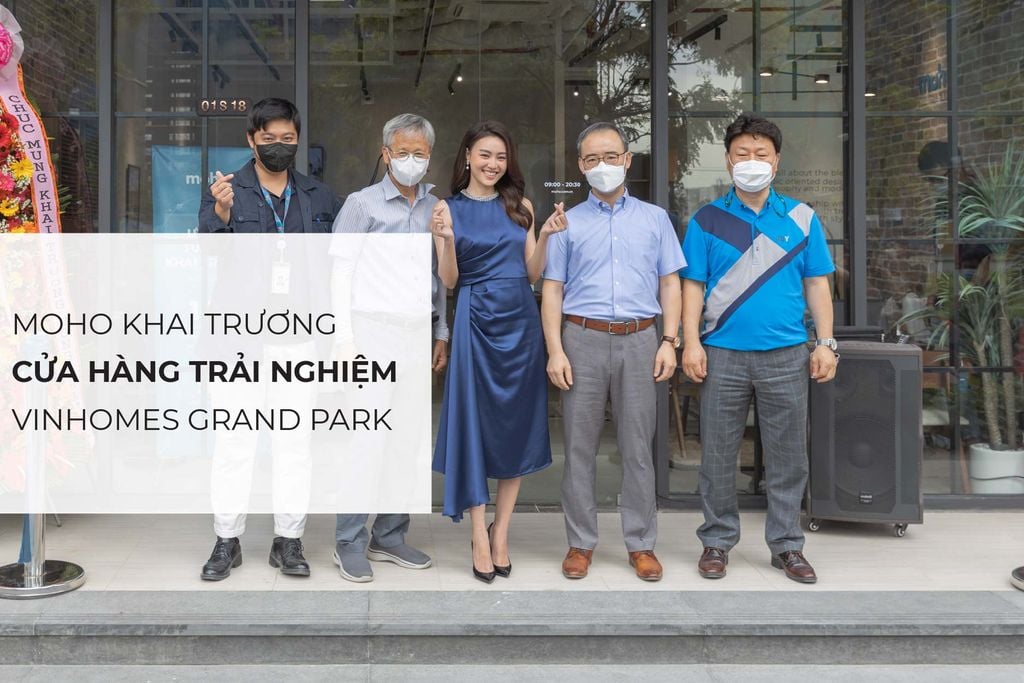 MOHO Khai Trương Cửa Hàng Trải Nghiệm Vinhomes Grand Park