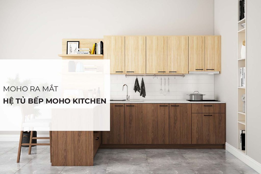 Nội Thất MOHO ra mắt Hệ tủ bếp MOHO KITCHEN