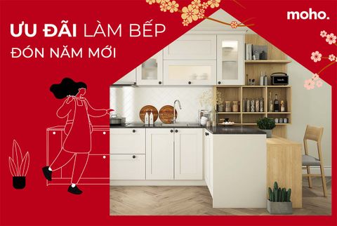 Ưu Đãi Làm Bếp Đón Năm Mới 2023 Từ MOHO KITCHEN