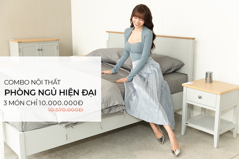 Combo Nội thất hiện đại 3 món chỉ 10.000.000 Đ