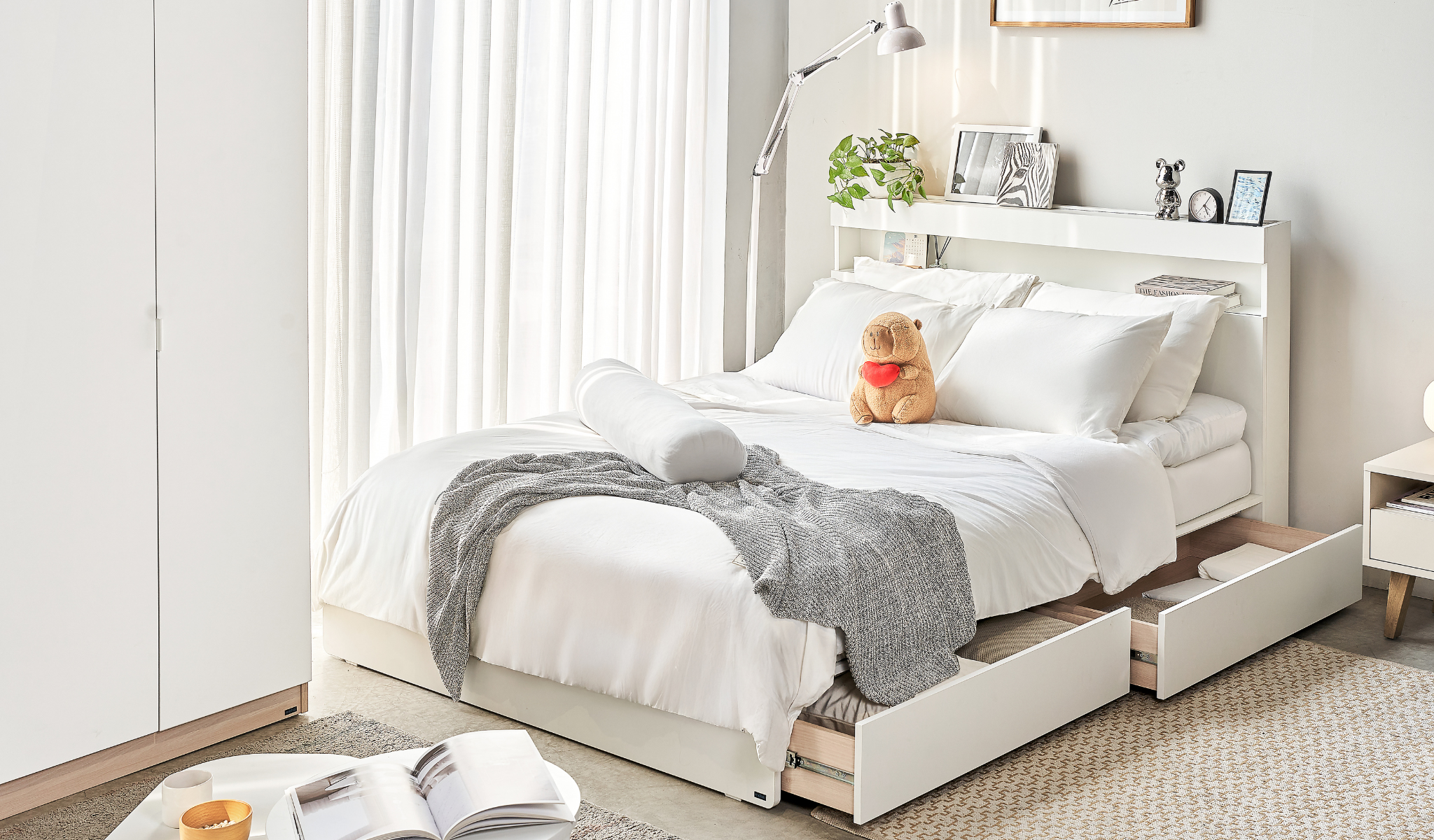 giường có hộc vienna