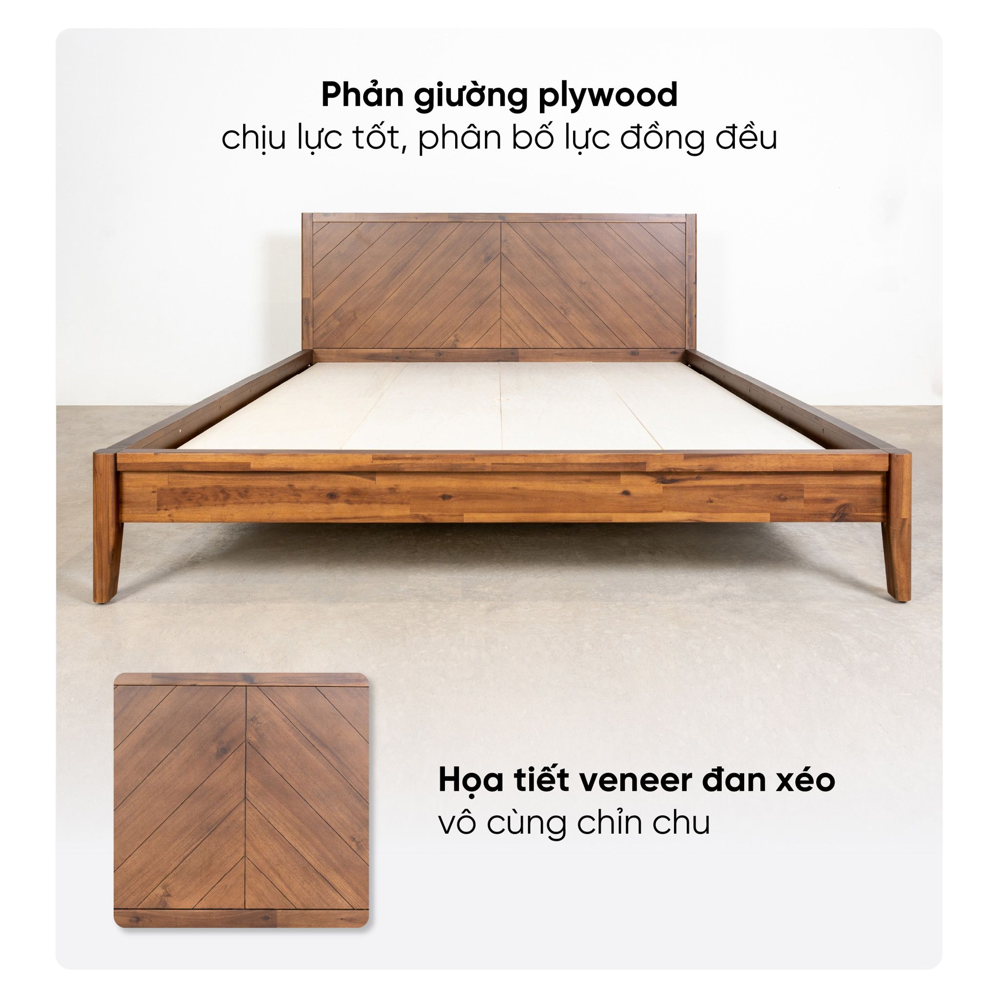 giường gỗ HOBRO