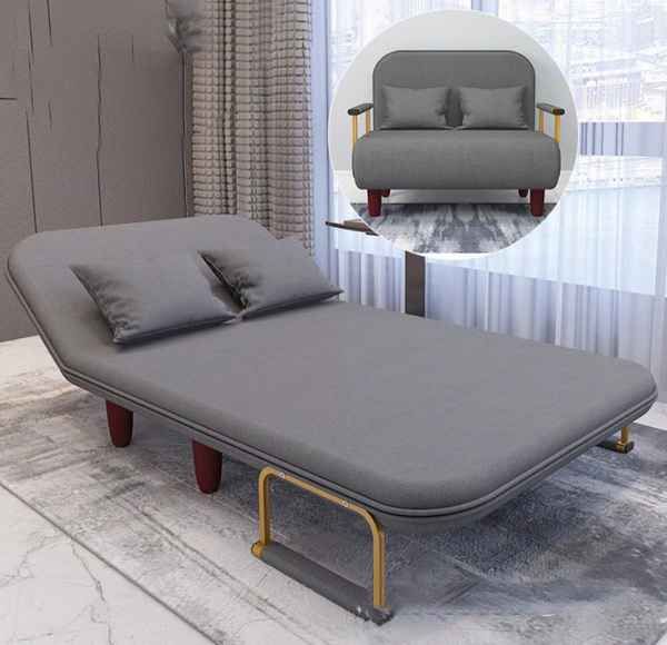 Ghế giường gấp đa năng giúp tiết kiệm không gian sống