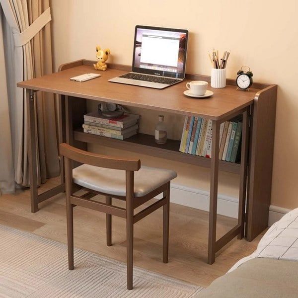 Bàn gấp gỗ tự nhiên