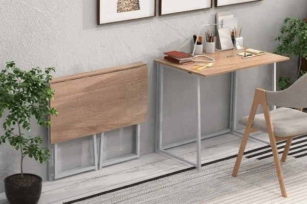 Bàn gấp kim loại sơn tĩnh điện