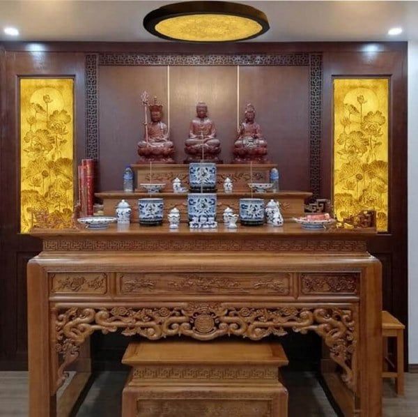 Ý nghĩa văn hoá của bàn thờ Phật trong văn hoá người Việt
