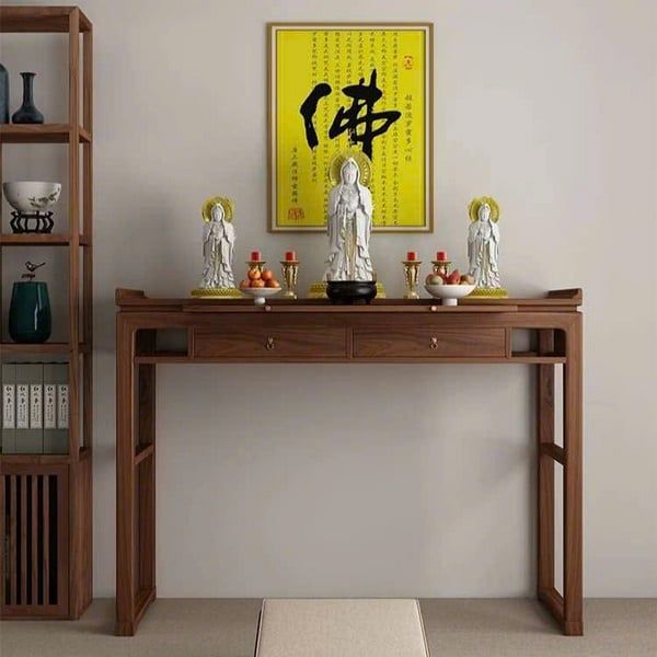 Tầm quan trọng của kích thước bàn thờ nhỏ chuẩn phong thủy