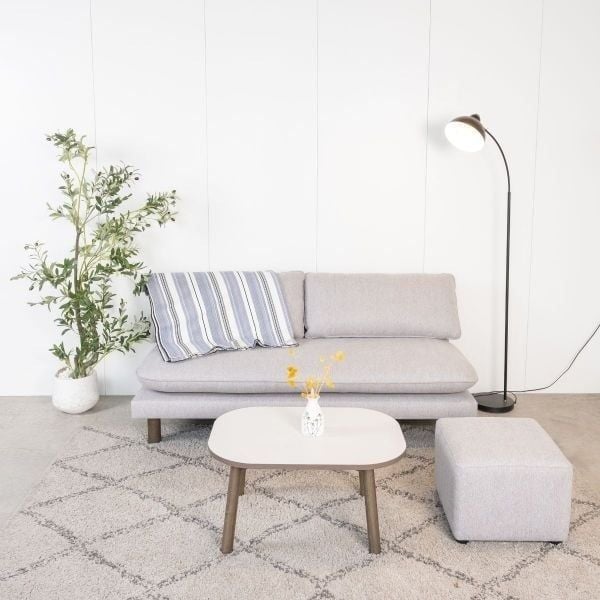 Combo bàn trà, ghế sofa phòng khách Narvik 201 màu nâu
