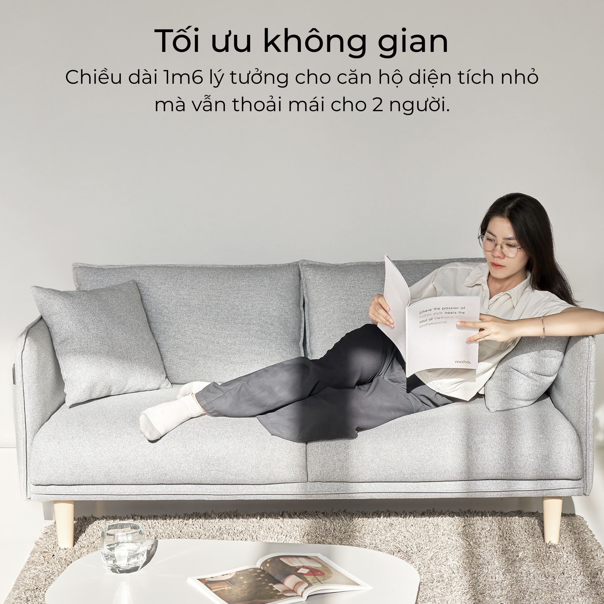 ghế sofa 1m6 narvik