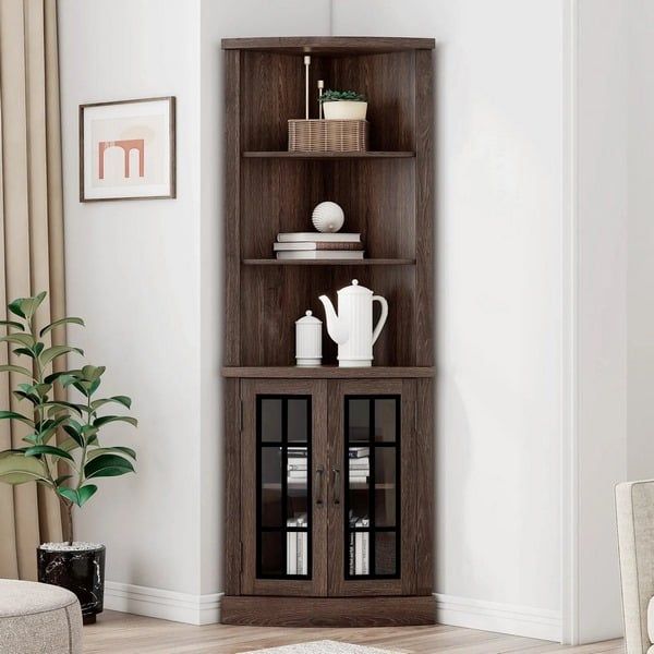 Giải pháp tủ góc tường thông minh