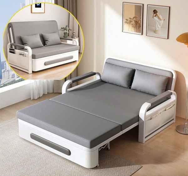 Giường gỗ gấp gọn thiết kế độc đáo