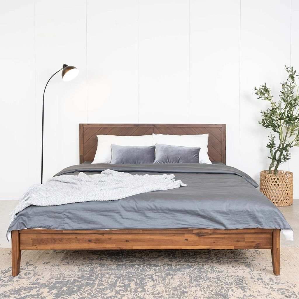 Giường ngủ hiện đại gỗ tự nhiên MOHO HOBRO
