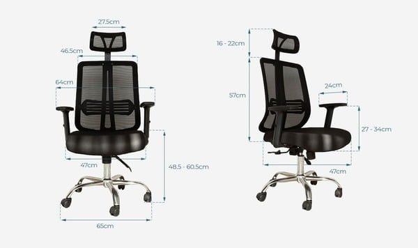 Ghế văn phòng công thái học cho lập trình viên
