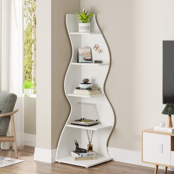 Kệ góc tường bằng nhựa