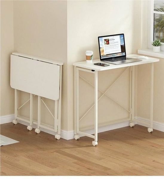 Mẫu bàn gấp có bánh xe