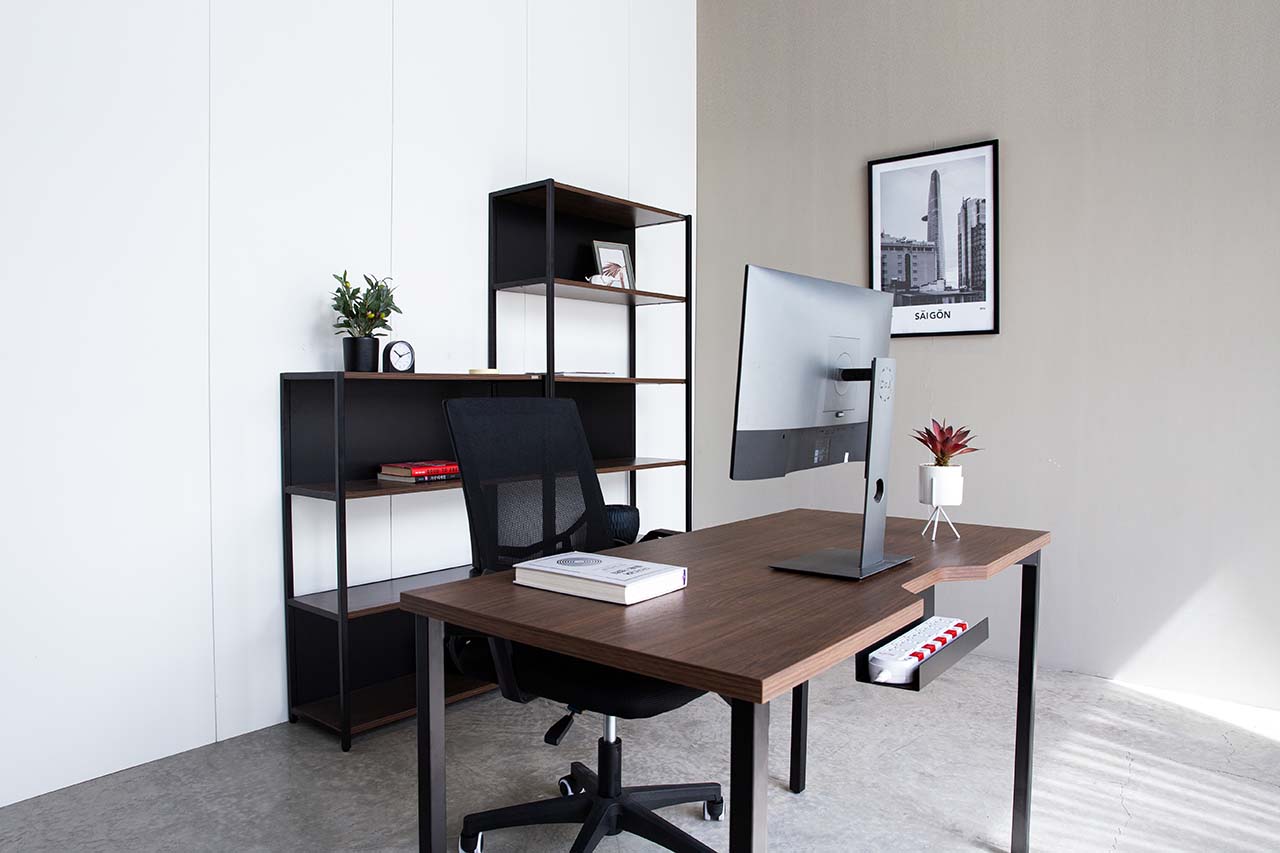 Bàn máy tính gỗ MOHO WORKS 702 10