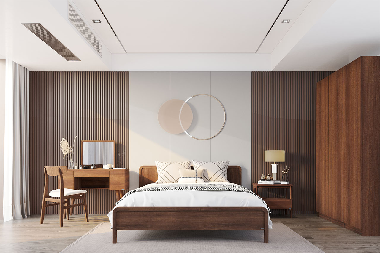 Giường Ngủ Gỗ Tràm MOHO DALUMD 301 11