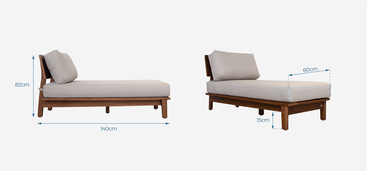 Kích thước ghế sofa góc VLINE