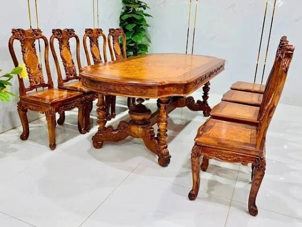 Giới thiệu bộ bàn gỗ Cẩm Lai sang trọng