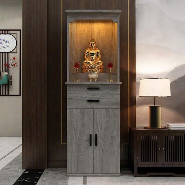 Tủ thờ gỗ công nghiệp