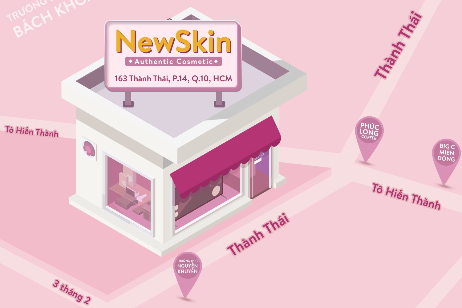 New Skin - Thiên Đường Mua Sắm Mỹ Phẩm Cua Giới Trẻ
